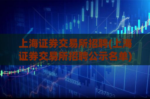 上海证券交易所招聘(上海证券交易所招聘公示名单)